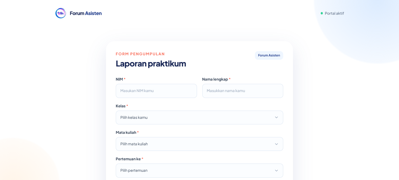 Forum Asisten project preview
