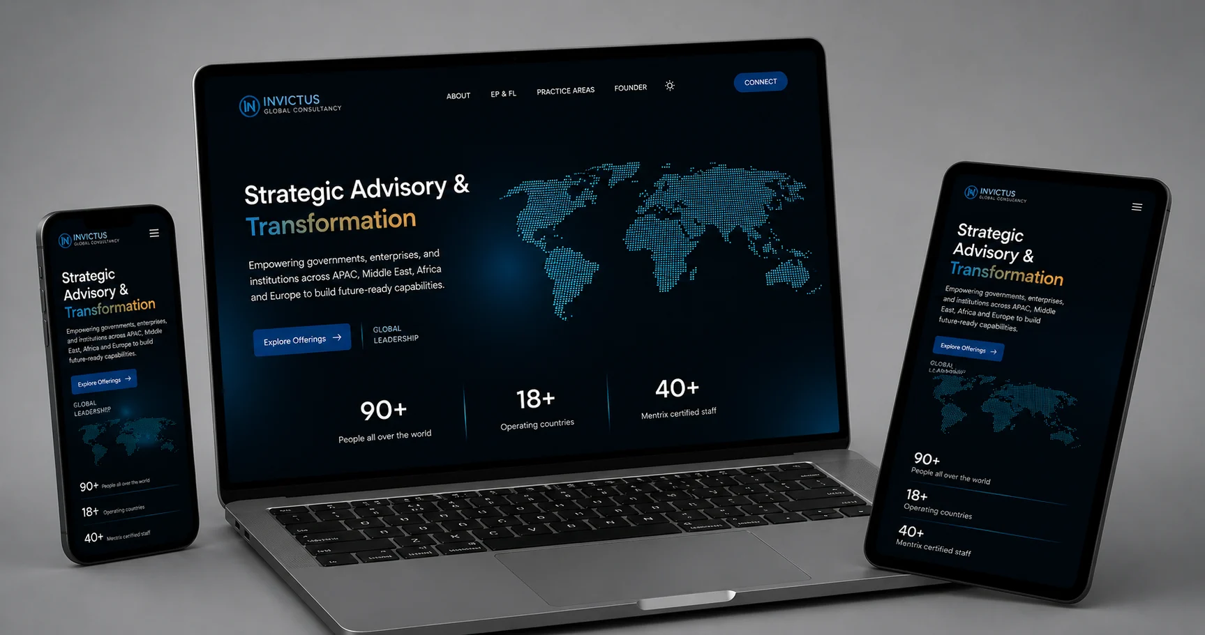 Invictus Global Consultancy project preview